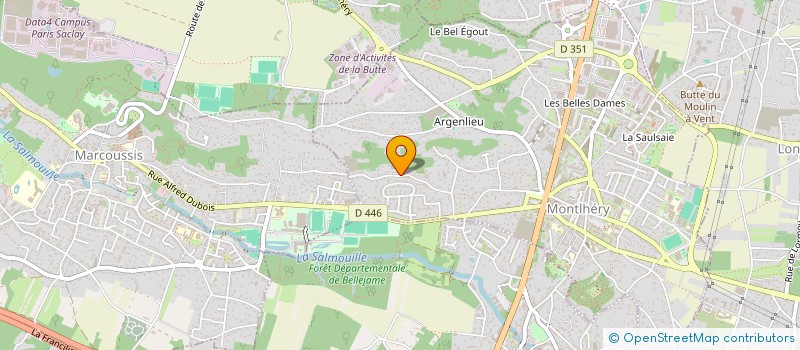 localisation de l'entreprise ZAZOO  MONTLHERY