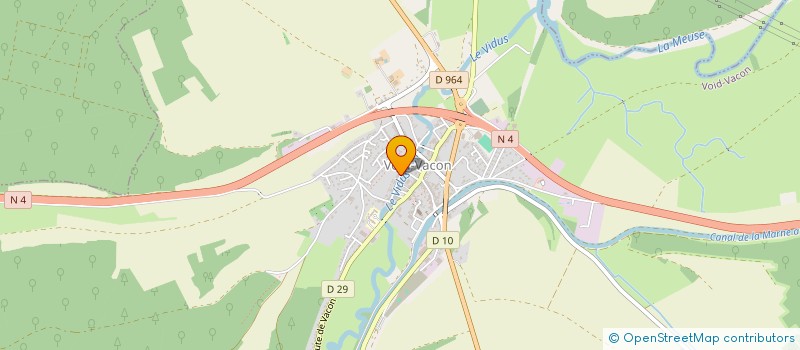 localisation de l'entreprise ZAZOUILLE à VOID-VACON