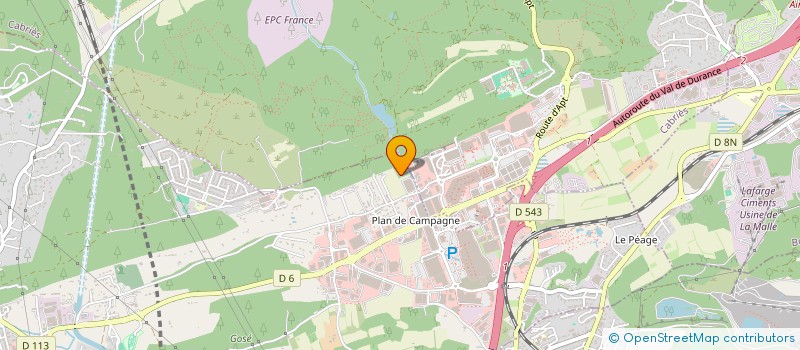 localisation de l'entreprise ZAZY'S PROD à LES PENNES-MIRABEAU