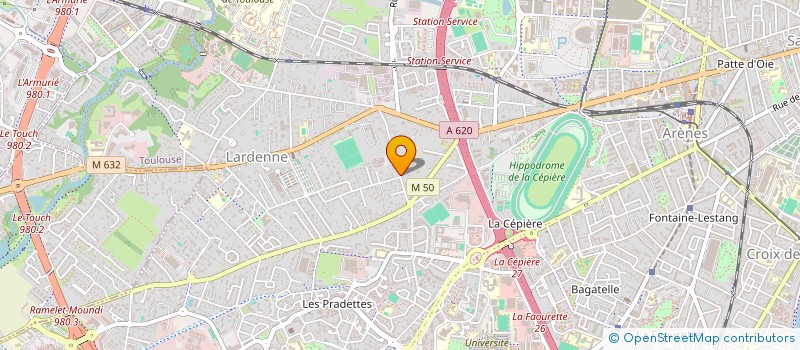 localisation de l'entreprise ZAZZ  TOULOUSE