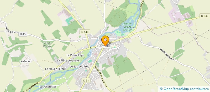 localisation de l'entreprise ZB  MESNILS-SUR-ITON