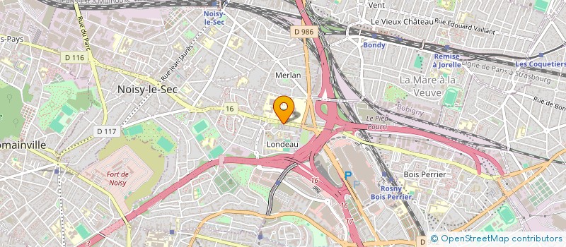 localisation de l'entreprise ZBC à NOISY-LE-SEC