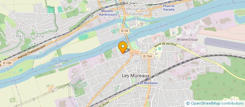 localisation de l'entreprise ZBG PATRIMOINE à LES MUREAUX