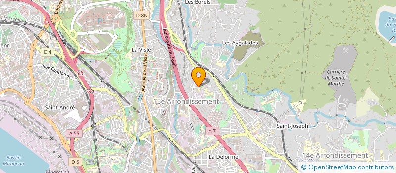 localisation de l'entreprise ZBILI MICHEL ET PAUL OLIVIER à MARSEILLE