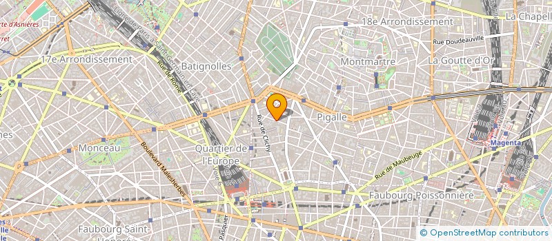 localisation de l'entreprise ZBINDEN  PARIS