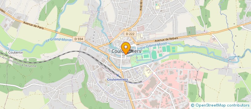 localisation de l'entreprise ZBK MORIN CAPUCINS à COULOMMIERS