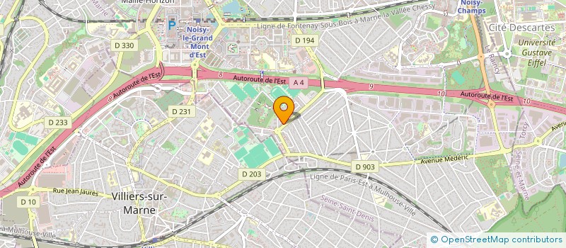 localisation de l'entreprise ZBK TECHNOLOGIES  NOISY-LE-GRAND