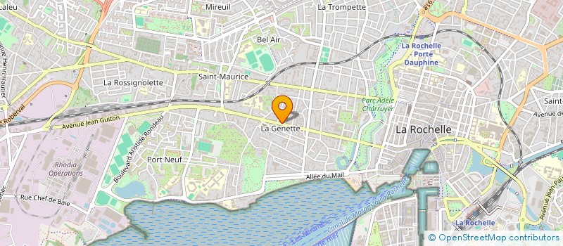 localisation de l'entreprise ZBR  LA ROCHELLE