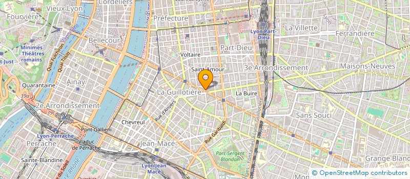 localisation de l'entreprise ZBR MANAGEMENT  LYON