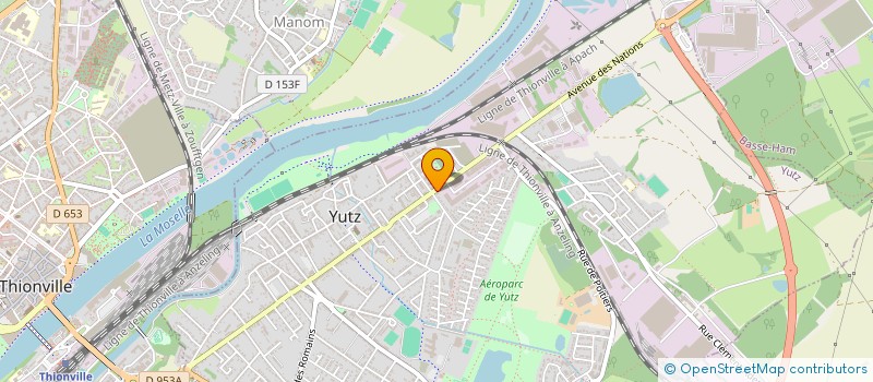 localisation de l'entreprise ZC DISTRIBUTION  YUTZ