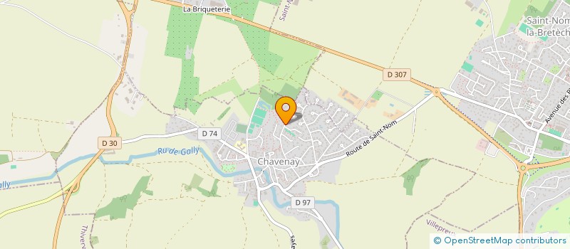 localisation de l'entreprise ZC MUSIC'ALL  CHAVENAY