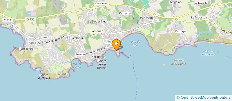 localisation de l'entreprise ZCI DU PORT à PLOEMEUR