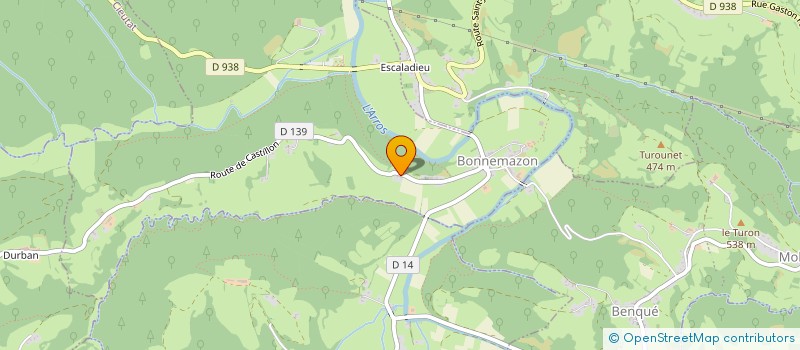 localisation de l'entreprise ZCL INVESTMENTS  BONNEMAZON