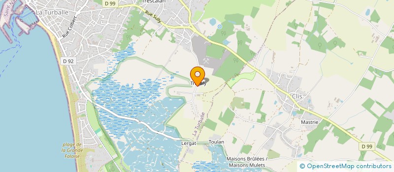 localisation de l'entreprise ZCOST MANAGEMENT à LA TURBALLE