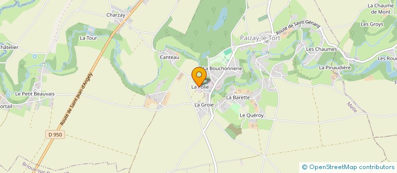 localisation de l'entreprise ZCPL MONNIER  MELLE