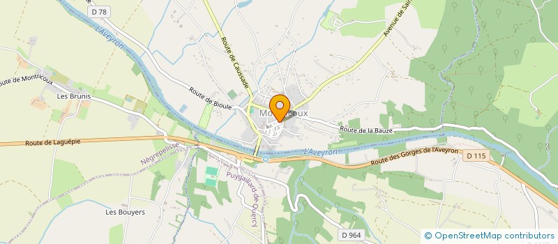 localisation de l'entreprise ZCTS  NEGREPELISSE