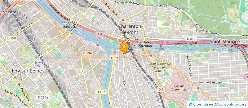 localisation de l'entreprise ZD BAT à ALFORTVILLE