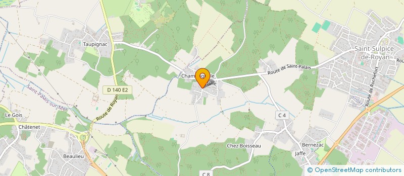 localisation de l'entreprise ZD PROMOTION  SAINT-SULPICE-DE-ROYAN