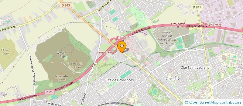 localisation de l'entreprise ZDAMIS  LOOS-EN-GOHELLE