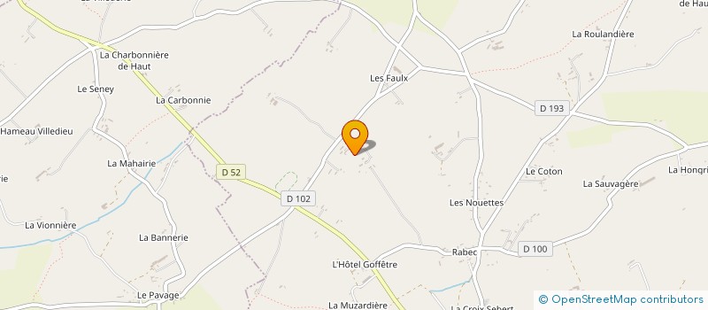 localisation de l'entreprise ZDEV  COUTANCES