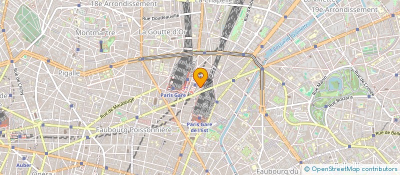 localisation de l'entreprise ZDINI-M  PARIS