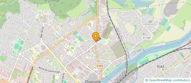 localisation de l'entreprise ZDL CONSULTING  THIONVILLE