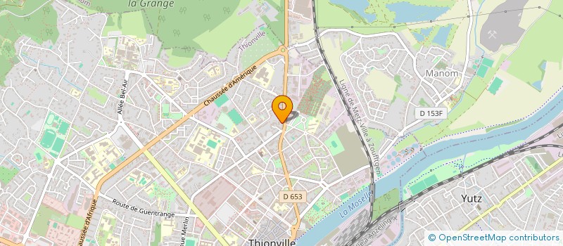 localisation de l'entreprise ZDL FINANCE à THIONVILLE