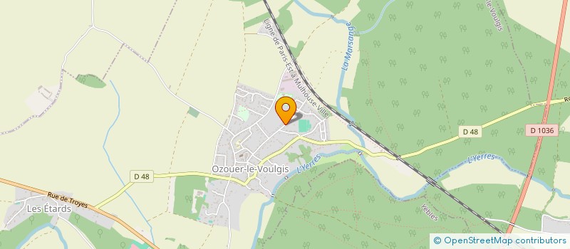 localisation de l'entreprise ZDM BATIMENT  OZOUER-LE-VOULGIS