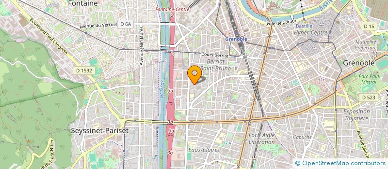 localisation de l'entreprise ZDNM à GRENOBLE