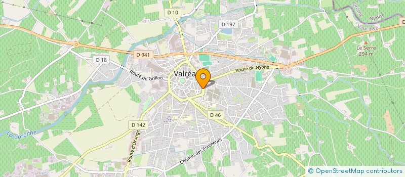 localisation de l'entreprise ZDS INTER à VALREAS