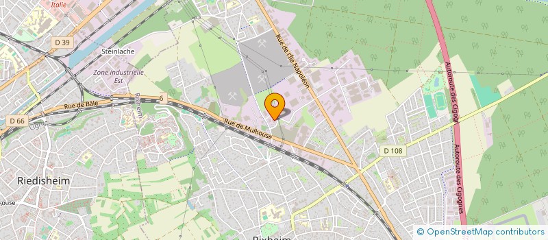 localisation de l'entreprise ZDS RENOV  RIXHEIM