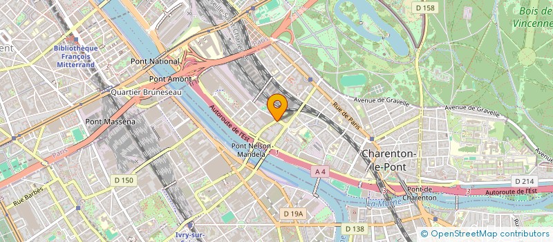 localisation de l'entreprise ZDSI CAPITAL  CHARENTON-LE-PONT