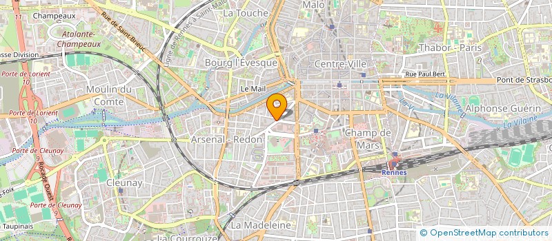 localisation de l'entreprise ZDT HOLDING  RENNES