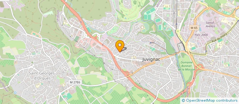localisation de l'entreprise ZE 2M CONSTRUCTION  JUVIGNAC