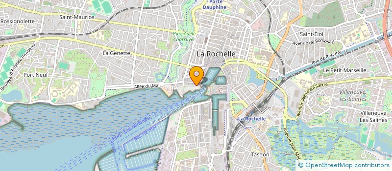 localisation de l'entreprise ZE'BAR  LA ROCHELLE