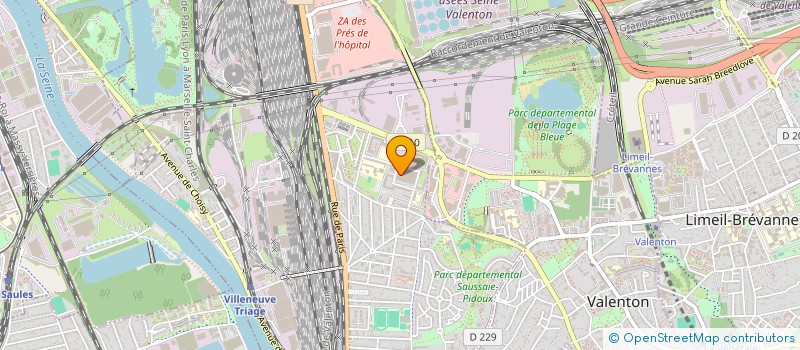 localisation de l'entreprise ZE BAT  VILLENEUVE-SAINT-GEORGES