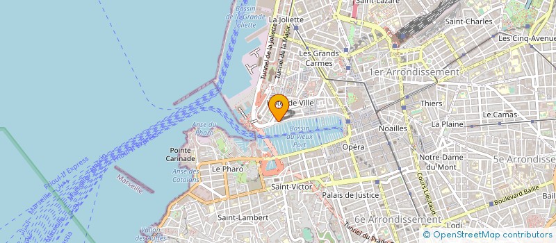 localisation de l'entreprise ZE BOAT à MARSEILLE