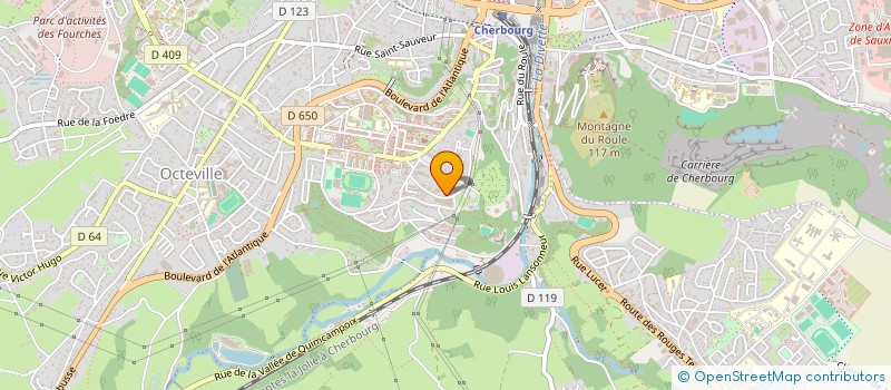 localisation de l'entreprise ZE BUS  CHERBOURG-EN-COTENTIN