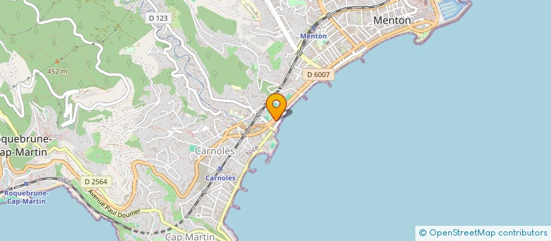 localisation de l'entreprise ZE CHEF à MENTON