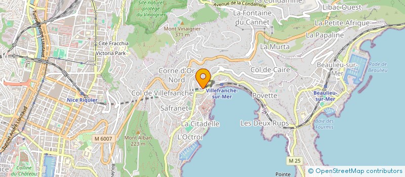 localisation de l'entreprise ZE-DRIVE à VILLEFRANCHE-SUR-MER