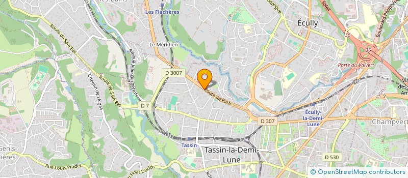 localisation de l'entreprise ZE GROUPE  TASSIN-LA-DEMI-LUNE