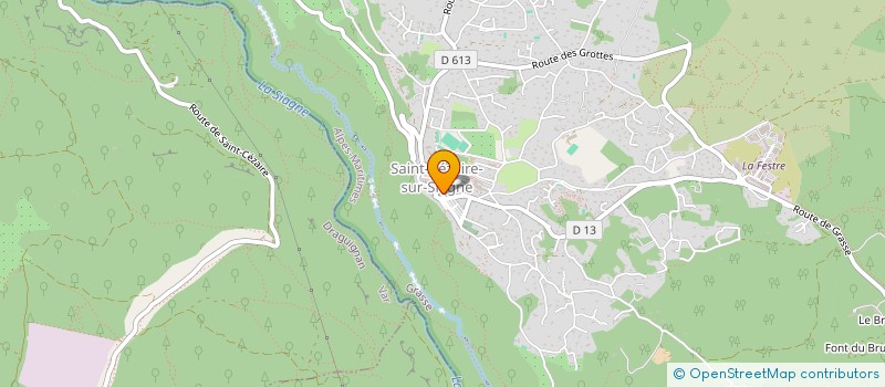 localisation de l'entreprise ZE IMMOBILIER REAL ESTATE à SAINT-CEZAIRE-SUR-SIAGNE