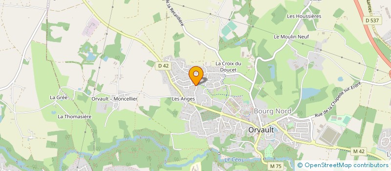 localisation de l'entreprise ZE INNOV à ORVAULT
