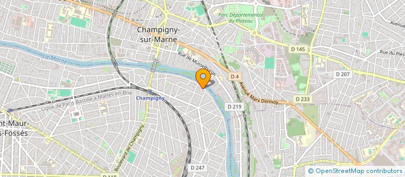 localisation de l'entreprise ZE MAS PEROUSE à SAINT-MAUR-DES-FOSSES