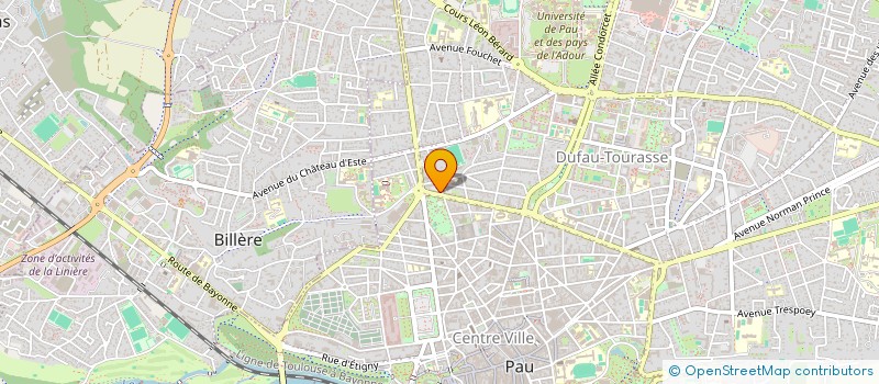 localisation de l'entreprise ZE PERMIS à PAU