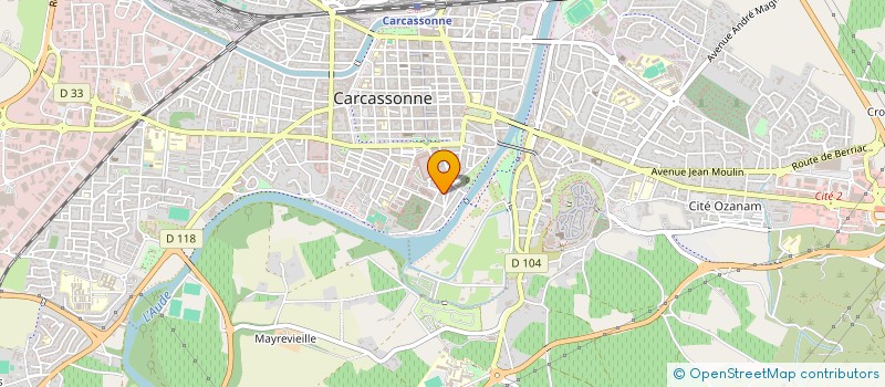 localisation de l'entreprise ZE REGALIA THEATRE  CARCASSONNE