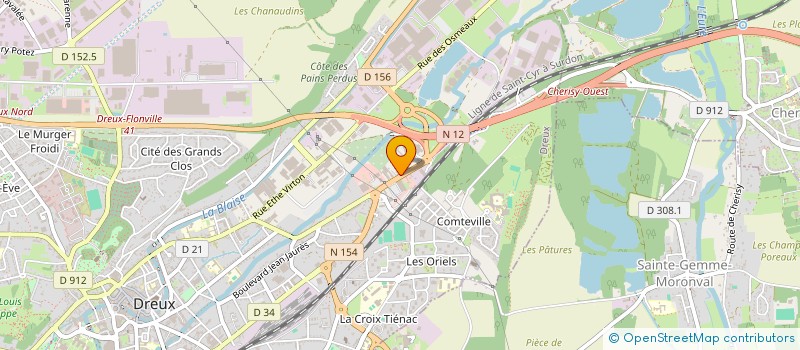 localisation de l'entreprise ZE RENOV à DREUX