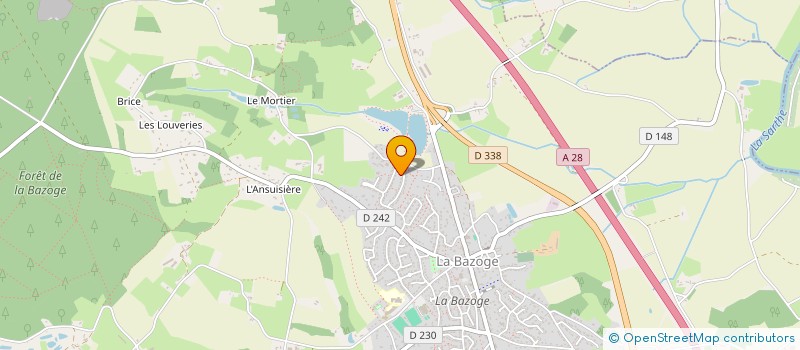 localisation de l'entreprise ZE RENTAL PROPERTY  LA BAZOGE