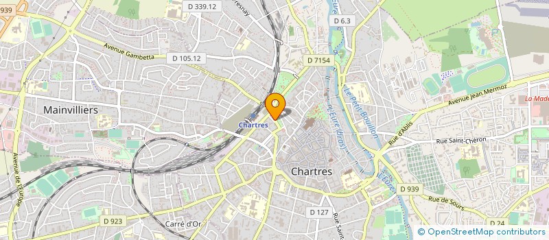 localisation de l'entreprise ZE SECURITE à CHARTRES