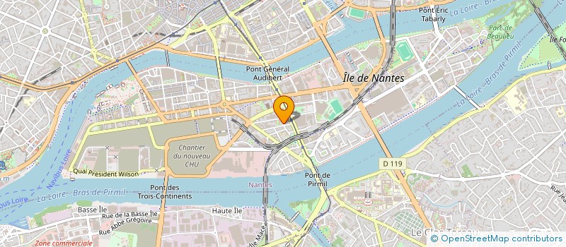 localisation de l'entreprise ZE SERVICES à NANTES